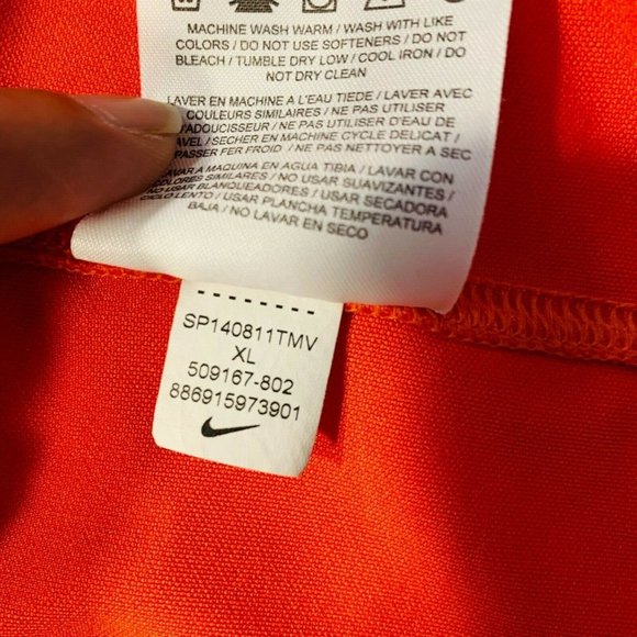 Nike Golf Dri Fit Golf Polo Shirt Tour Performance Short Sleeve XL - Picture 7 of 12